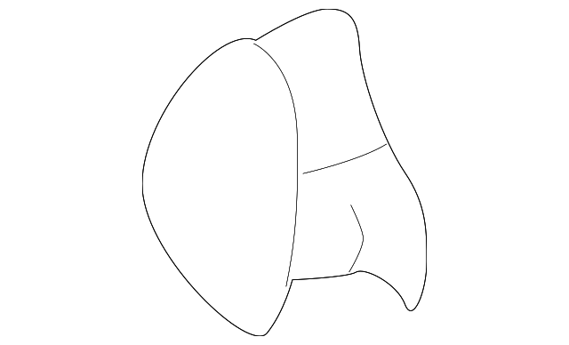 15601753 Деталь BUMPER, LEFT