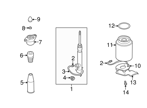 A6 STRUTS & COMPONENTS 2