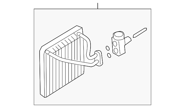 9541085Z00 Деталь EVAPORATOR CORE