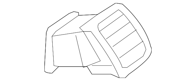 1K0-819-704-B-6BK Деталь AIR VENT, RIGHT