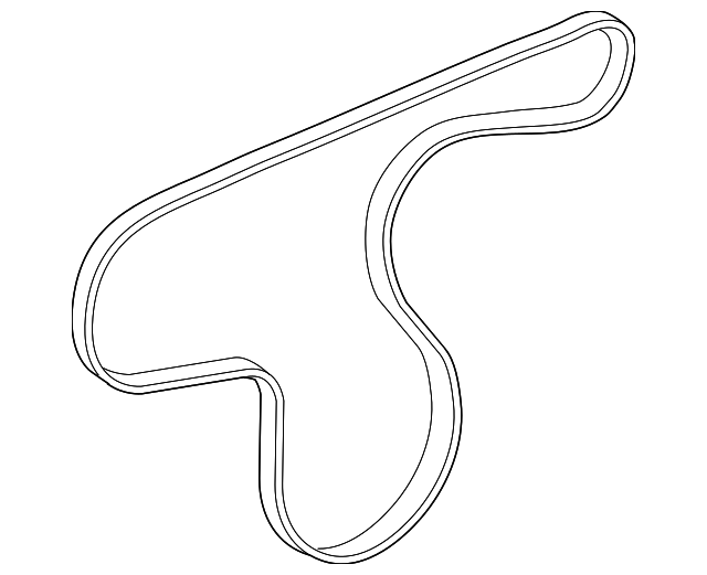 12593777 Деталь SERPENTINE BELT