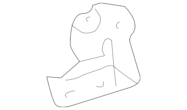 68740-50030 LOWER HINGE, LEFT