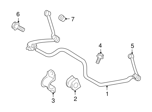 Durango STABILIZER BAR & COMPONENTS