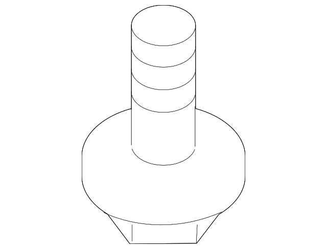 12493-04087B Деталь COWL VENT PANEL SCREW