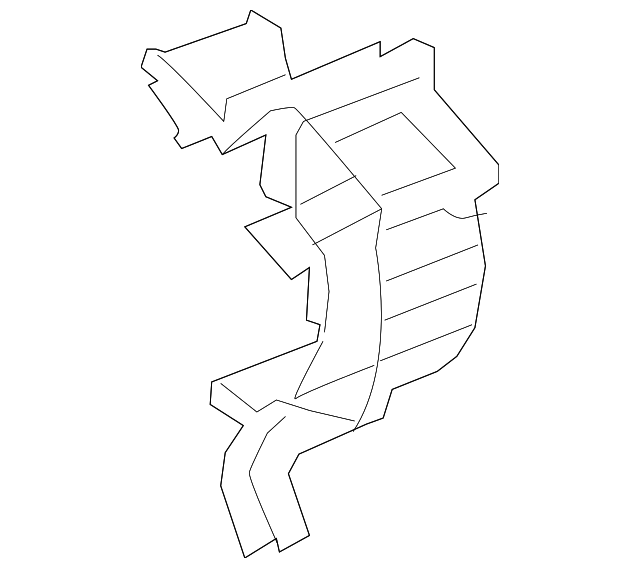 20981094 EVAPORATOR CASE, RIGHT