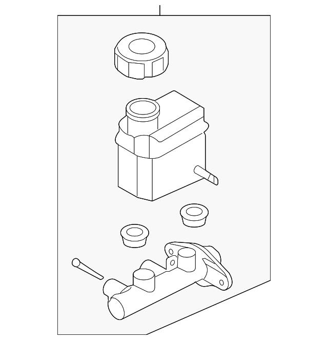 58510-1U701 Деталь MASTER CYLINDER