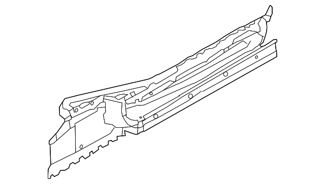 71330-A9000 Деталь LOWER RAIL, LEFT