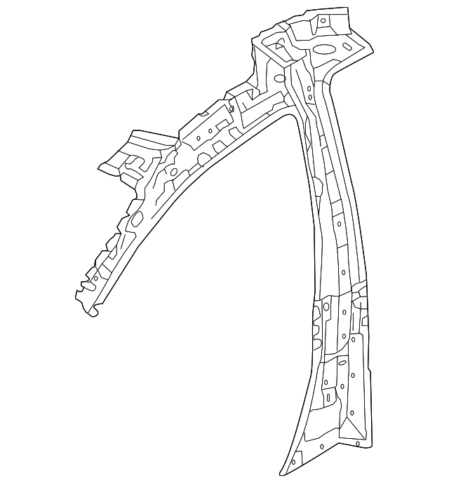 71402-A9000 Деталь INNER CENTER PLR, RIGHT