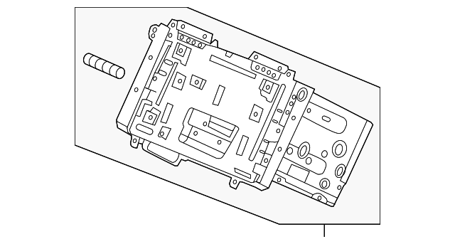 39542-TG7-A21 Деталь BLACK-BOX ASSY. (CLARION)