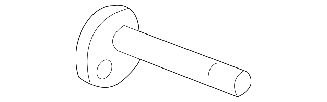 6036525AA LOWER CNTRL ARM ADJUST BOLT, RIGHT