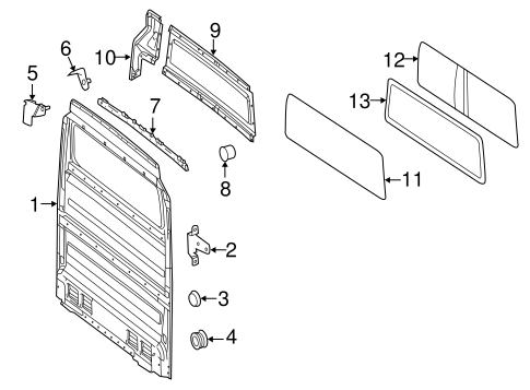 Sprinter 2500 PARTITION PANEL