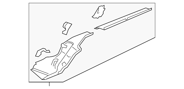 23351840 Деталь CLOSING PLATE, LEFT