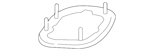 23101726 Деталь REAR FLOOR PAN REINFORCEMENT