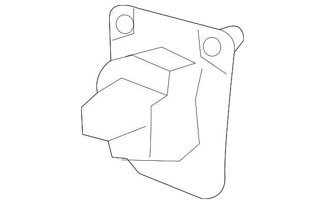 22997357 Деталь BUMPER BRACKET, RIGHT