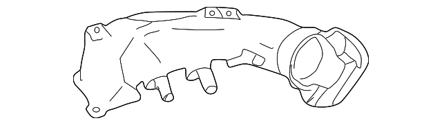 55844-20370 Деталь OUTER DUCT, RIGHT