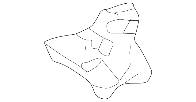 87211-20150 Деталь LOWER DUCT, LEFT