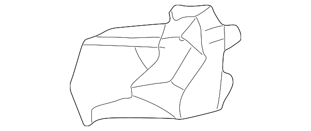 87211-20160 Деталь LOWER DUCT, RIGHT