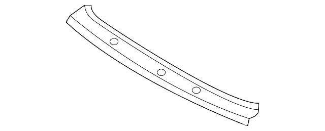 53400AG12B9P Деталь W'SHIELD HEADER