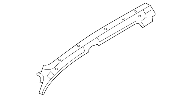 51529AG05A9P Деталь SIDE RAIL, LEFT