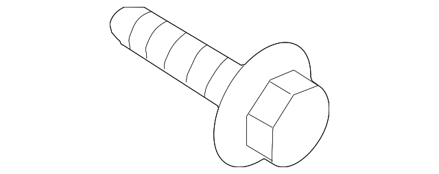 90080-11726 Деталь FENDER BOLT, LEFT