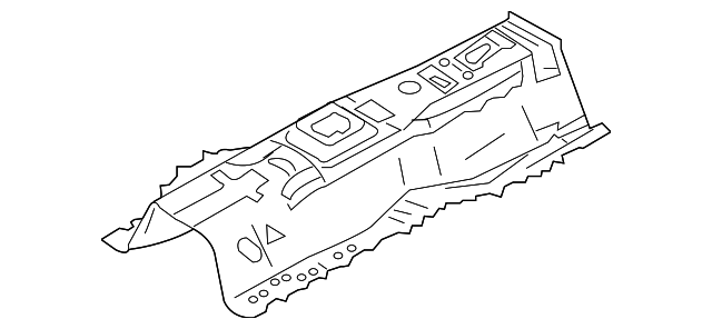 74310EH030 Деталь FRONT FLOOR PAN