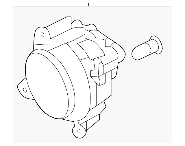 92201-A7310 FOG LAMP ASSY