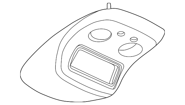 15166065 Деталь ROOF CONSOLE