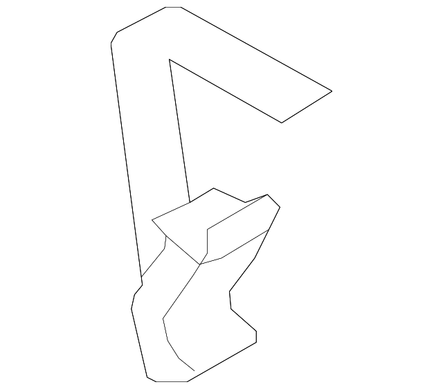 C243-88-460-34 Деталь LOCK, RIGHT