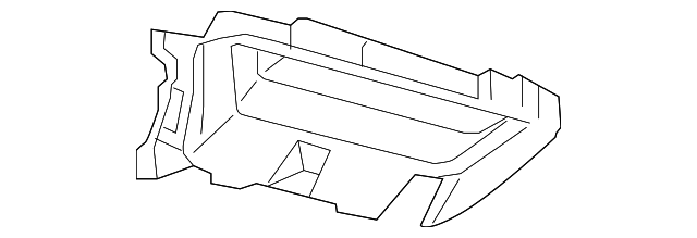 BR5V-50-717A Деталь REAR BRACKET, LEFT