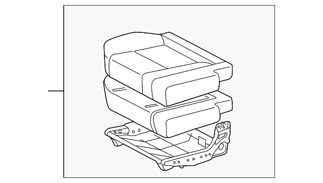 79220-0C010-E0 Деталь SEAT CUSHION, RIGHT