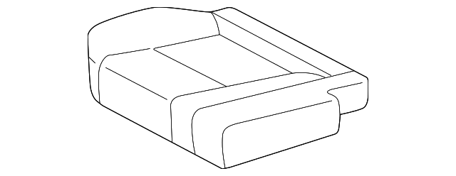 79021-0C030-B2 Деталь CUSHION COVER, RIGHT