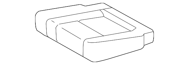 79022-0C020-B4 Деталь CUSHION COVER, LEFT