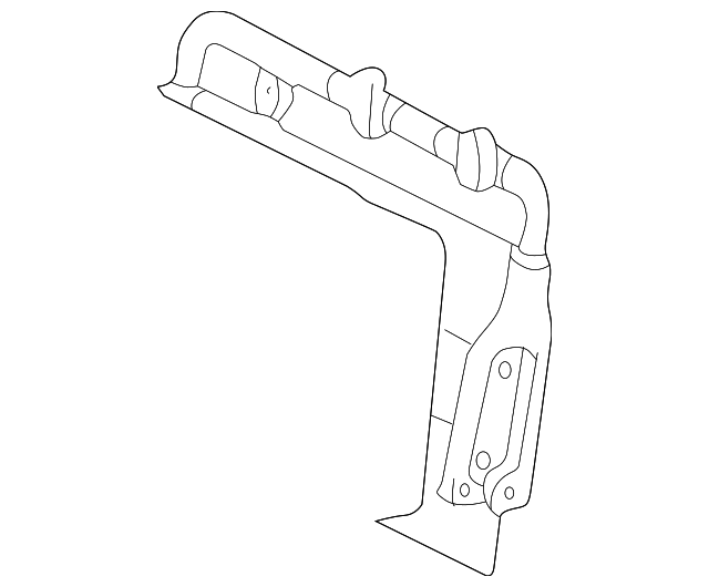 79204-0C020 Деталь SEAT BACK FRAME, LEFT