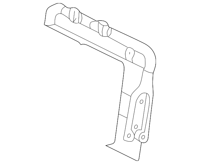 79203-0C010 Деталь SEAT BACK FRAME, RIGHT