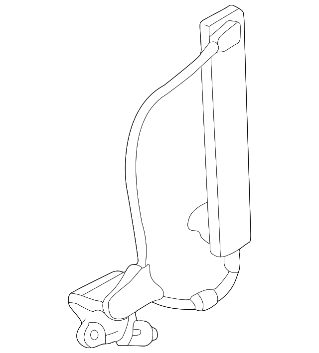 LC62-73-590A Деталь POWER REGULATOR, LEFT