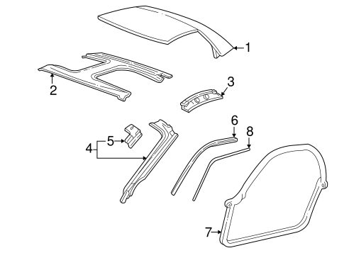 Camaro ROOF & COMPONENTS 2