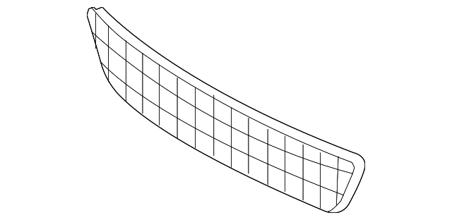 53112-0T021 LOWER GRILLE
