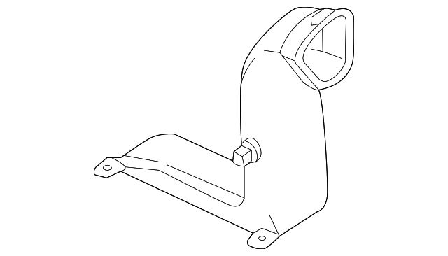 92420786 Деталь FLOOR DUCT, LEFT