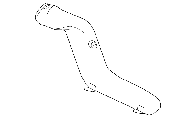 92420789 Деталь FLOOR DUCT, RIGHT