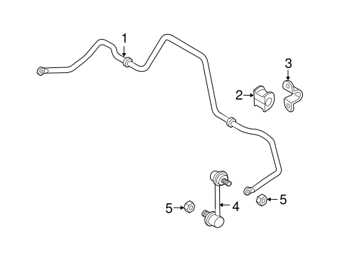 CX-9 STABILIZER BAR & COMPONENTS 2