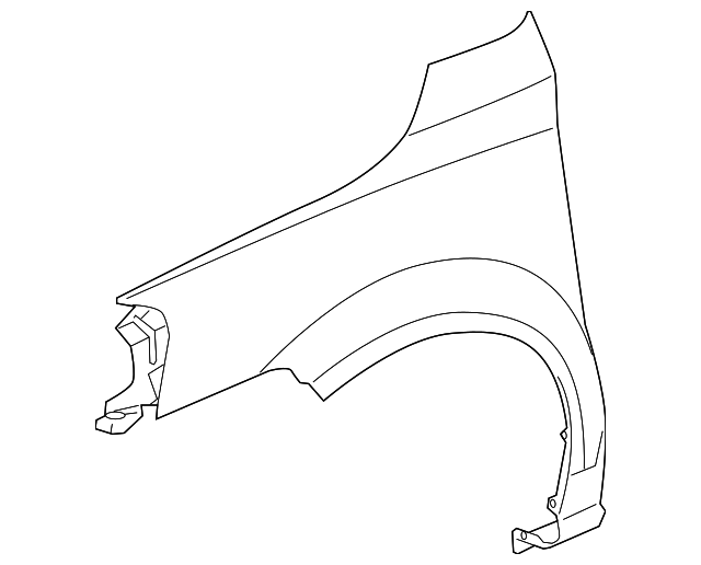 88948581 Деталь FENDER, LEFT