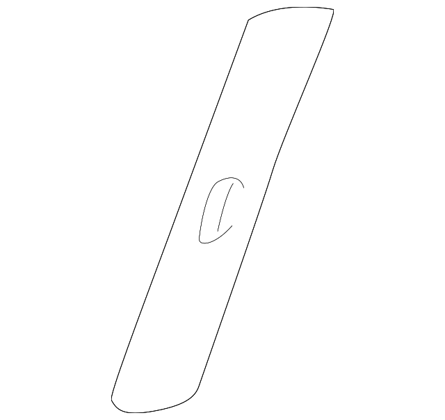 73135-12030-A0 ADJUST COVER, LEFT