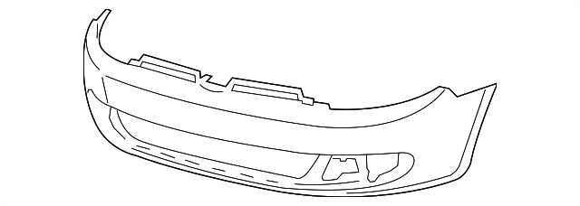 5K0-807-217-CN-GRU Деталь BUMPER COVER