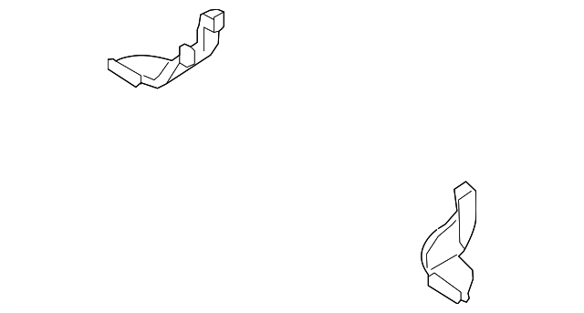 97370-2B001 Деталь HEATER DUCT, RIGHT