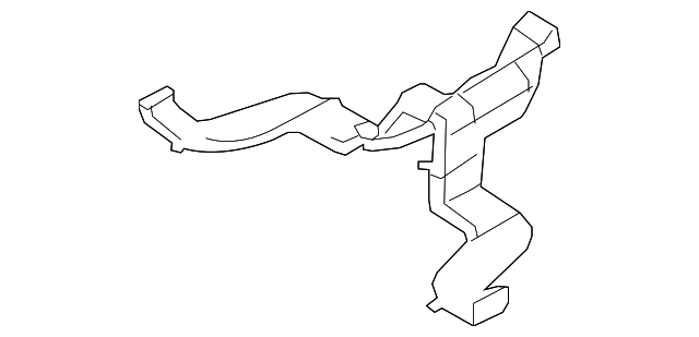 97010-2B000 Деталь FLOOR DUCT