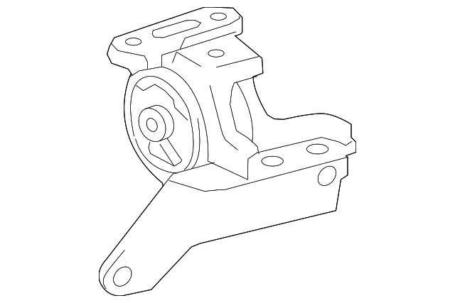 12372-0T330 Деталь SIDE MOUNT, LEFT