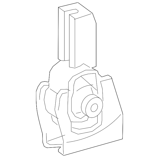 12361-0T210 Деталь FRONT MOUNT