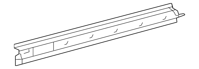 61414-04020 Деталь ROCKER REINF, LEFT