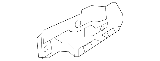 829631MA0A Деталь ARMREST BRACKET, LEFT