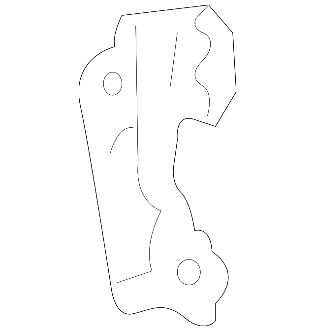55636-AE010 Деталь LOWER TRIM PANEL BRACKET